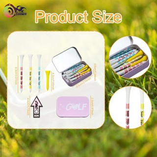 Dovewill Wood Golf Tee Dụng cụ hỗ trợ đào tạo Phụ kiện chơi gôn hiệu suất cao cho phạm vi lái xe Thực hành ngoài trời Tăng cường ổn định