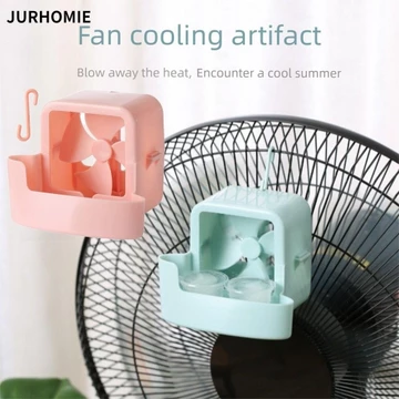 2 Bộ Phụ Kiện Làm Mát Quạt Hơi Nước Dụng Cụ Quạt Phun Sương Mùa Hè Quạt Hơi Nước Có Đá Lạnh Đá Lạnh Cho Quạt Phun Sương