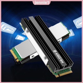 M.2 NGFF NVME 2280 Tản Nhiệt SSD Có Tấm Giữ Nhiệt Silicon Ổ Đĩa Rắn Tản Nhiệt Làm Mát Hợp Kim Nhôm Cho Máy Tính Để Bàn PC PS5 Tản Nhiệt [jennie1.vn]