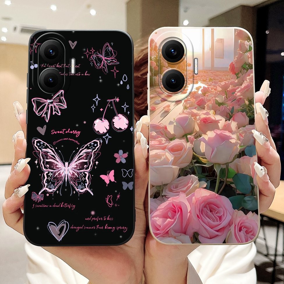 Ốp Điện Thoại 5G Cho Redmi Turbo 4 Pro Vỏ Silicon Hoạt Hình Dễ Thương Thời Trang Sang Trọng Ngộ nghĩnh Mát Sơn 25053RT47C