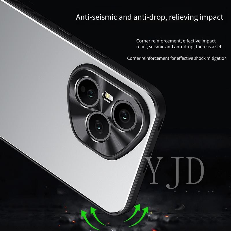 Ốp Lưng Cho Honor 400 Pro Hợp Kim Nhôm Kim Loại Bao Gồm Tất Cả Vỏ Điện Thoại Chống Rơi