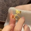 Nhẫn thiết kế độc đáo hình bướm, phong cách Trung Quốc mới, xu hướng quốc gia, nhẫn nữ thời trang ngọt ngào, độc đáo, màu vàng bạc