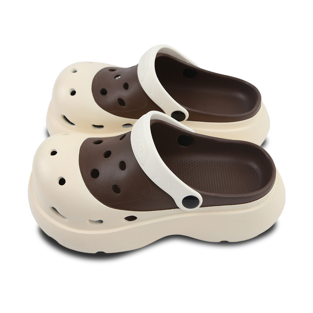 XIXITIAO Giày Sandal Ngoài Trời Đường Phố Phong Cách Nhật Bản Tăng Cường Đế Dày Sinh Viên Mùa Hè Dép Nữ Đi Biển