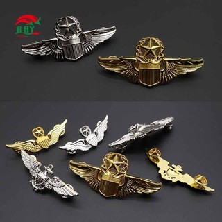 Huy hiệu chuyến bay kỷ niệm Huy hiệu nhãn kim loại tùy chỉnh bền bỉ dành cho doanh nghiệp Quà tặng trang trí ngày lễ