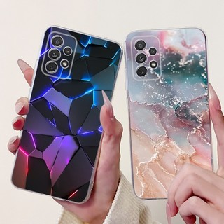 Ốp Hoa Cho Samsung Galaxy A33 A53 5G Ốp Lưng SM-A336B SM-A536B A 33 A 53 Vỏ Điện Thoại Silicon Mềm Sơn Thời Trang