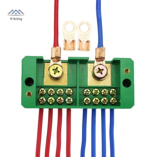 Hộp đầu cuối dây ELBBKG Một pha 2 trong 6 / 8-OUT FJ6 / JHD Khối đầu cuối kết nối dây gia đình mới