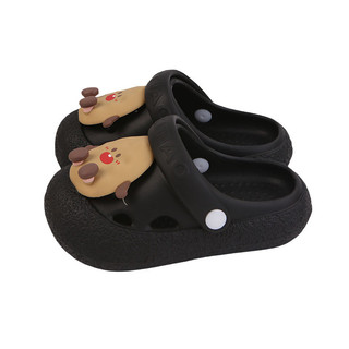 XIXITIAO Nữ Dễ Thương Sinh Viên Dép Dép Thời Trang Đi Biển Đế Mềm Mùa Hè Sandal Cha Mẹ-Con