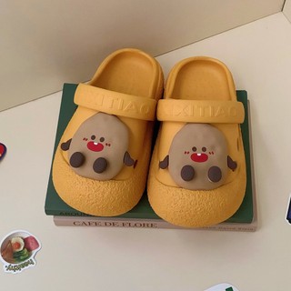 XIXITIAO Nữ Dễ Thương Sinh Viên Dép Dép Thời Trang Đi Biển Đế Mềm Mùa Hè Sandal Cha Mẹ-Con