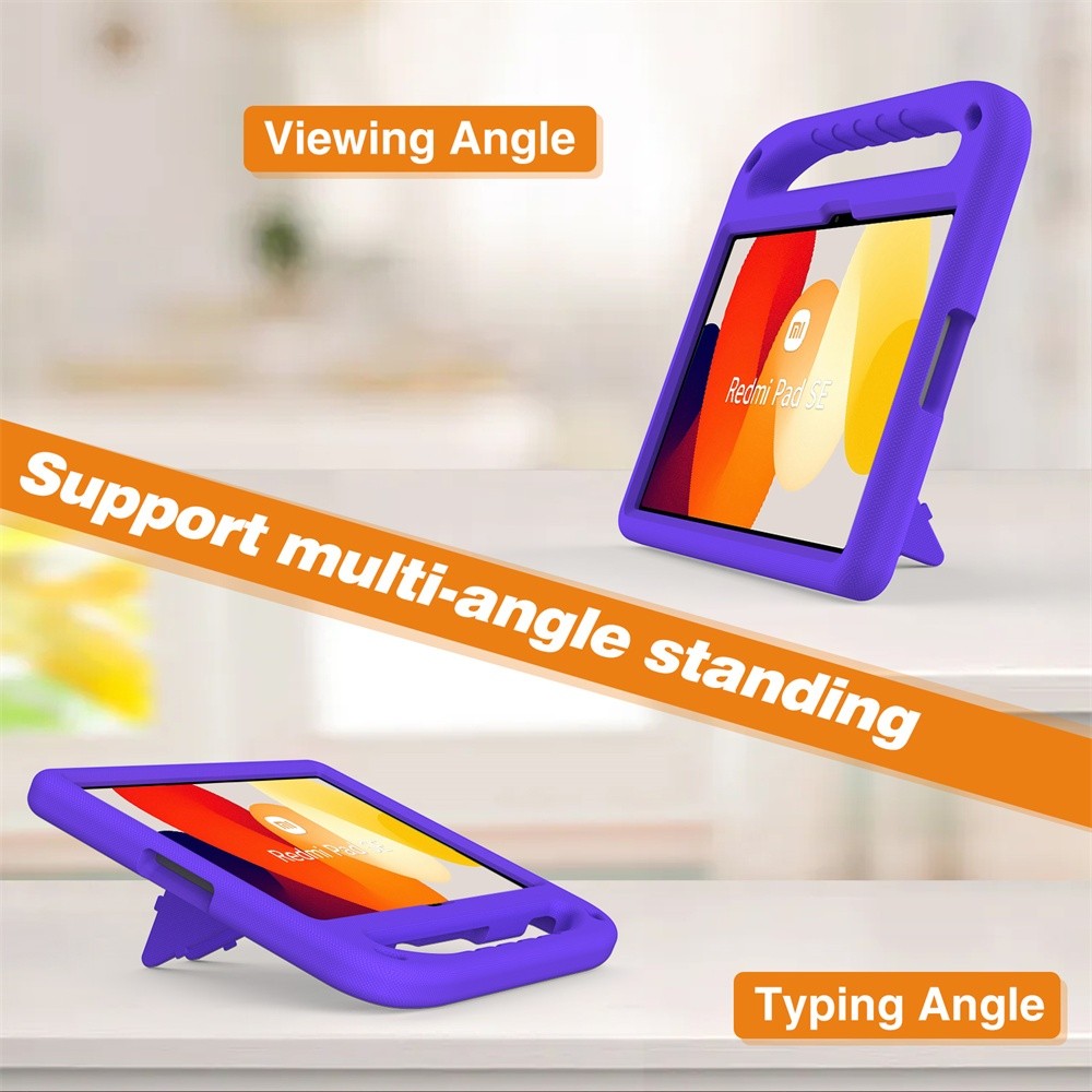 Ốp Lưng Cho Redmi Pad SE 11inch 2023 Vỏ Trẻ Em An Toàn Trẻ Em Máy Tính Bảng Bảo Vệ Bọt Chống Sốc Chất Liệu Cầm Tay Vỏ An Toàn Và Chống Rơi
