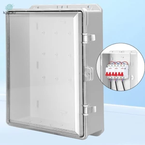 Hộp nối Hộp bảo vệ phân phối điện trong suốt cho xưởng gia đình