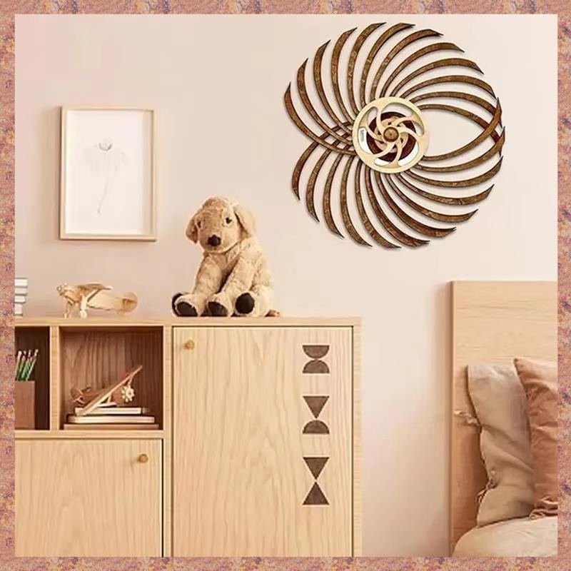 Handmade Retro Năng Động Điêu Khắc Nghệ Thuật Treo Tường Năng Động Cối Xay Gió Gỗ Trang Trí Nhà Thủ Công B (R F C V)