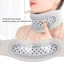 FAVORITEGOODS Nẹp cổ, Cổ áo cổ tử cung bằng lụa băng thoáng khí mềm mại, Giảm áp lực cổ tử cung có thể điều chỉnh Thiết bị kéo cổ rỗng cho nam giới