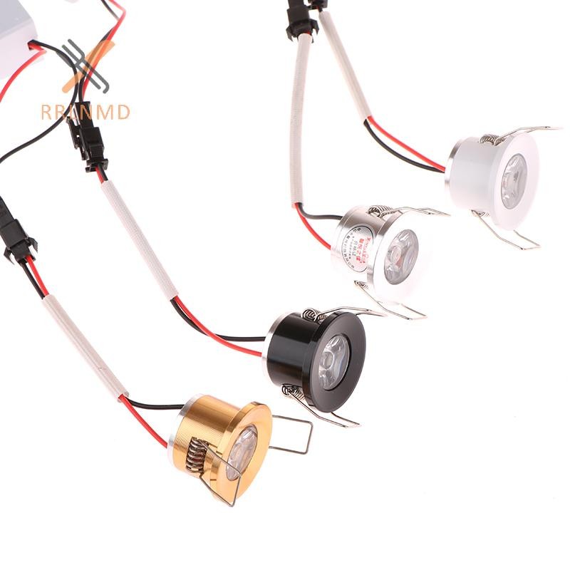 RRLNMD Đèn LED trần âm trần nhỏ COB 1WDimmable Driver Bao gồm cho tủ trưng bày tại nhà Khách sạn ốp chân tường, v.v.