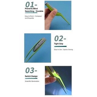 JKDESIGN Ear Pick, Hình ảnh có ánh sáng phát sáng làm sạch tai hiện vật, Quà tặng Bộ kẹp tai đặc biệt Chăm sóc tai Dụng cụ làm sạch tai Kẹp tai Người lớn Trẻ em