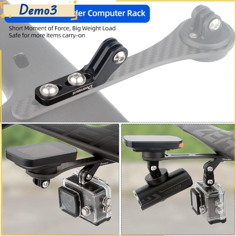 [DEMO3] Tay Lái Xe Đạp Dưới Chân Đế, Tích Hợp Xoay 360° Cho Giá Đỡ Máy Ảnh, Bộ Chuyển Đổi Mở Rộng Hợp Kim Nhỏ Gọn Cao Cấp Đa Năng
