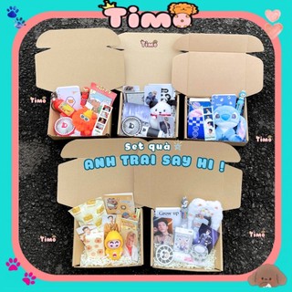 Set Quà Tặng Fan Anh Trai Say Hi Hộp Đựng Theo Màu Photocard Cute Timo SQ01