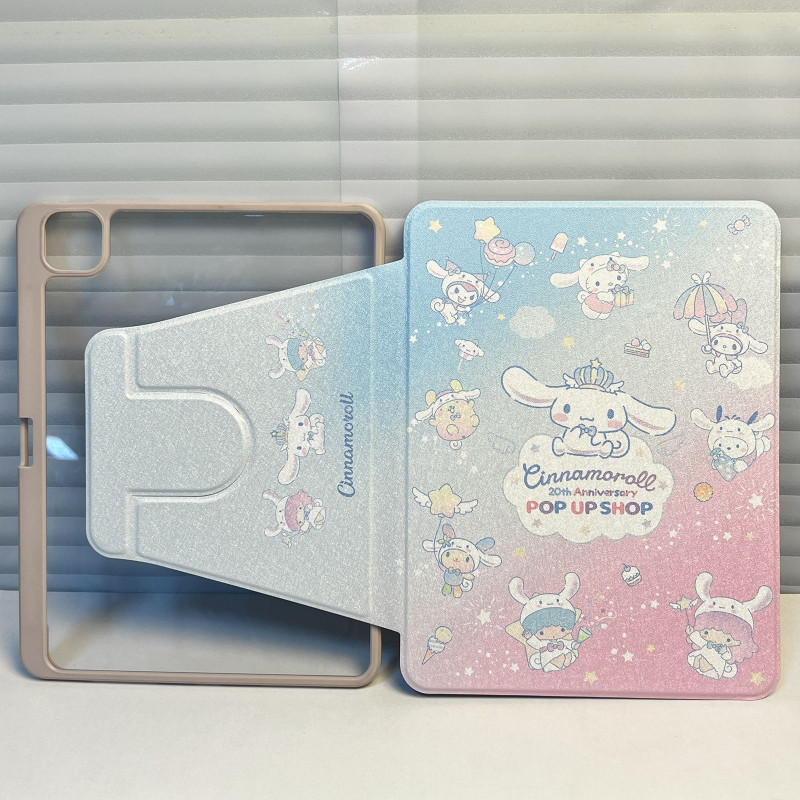 Ốp bảo vệ cho Samsung Galaxy S9 FE + S10ULTRA Tab A7 lite Tab A9 Plus Tab S6 lite 10.4inch S9plus / s10plus 12.4inch S7plus / S8plus Vỏ Acrylic xoay có khe cắm bút