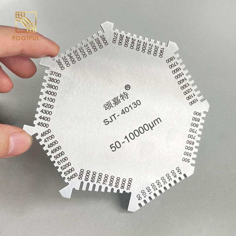 Thẻ đo độ dày cho sơn và lớp phủ Công nghiệp có độ chính xác cao Thiết thực