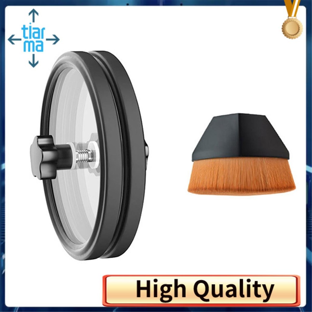 LP Vinyl Record Cleaner Kẹp Vinyl Record Label Saver Protector Chống Thấm Nước Acrylic Clean Tool Có Tay Cầm
