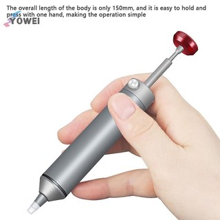 YOWEI 1 Hợp Kim Nhôm Mạnh Mẽ Desoldering Pump Picker Hút Thiếc Hàn Bút Loại Bỏ Chân Không Hàn Sắt Hàn Dụng Cụ Sửa Chữa Hàn VN