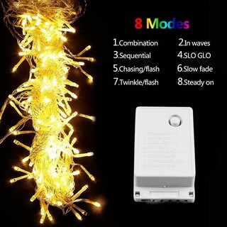 220V Ngoài Trời Giáng Sinh Lưới Đèn 8 Chế Độ LED Lưới Dây Đèn Kết Nối Cổ Tích Đèn Vườn Cây Trang Trí Tiệc Cưới