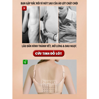 Đai Móc Nối Áo Ngực Miếng Nối Dây Áo Lót 3, 4 Nấc Tuỳ Chỉnh Độ Dài Mềm Mại Thoáng Khí Tiện Lợi DN