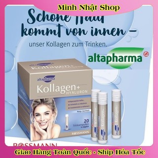 Collagen thủy phân Kollagen 5000 + Hyaluron Altapharma - Bí quyết giữ da trẻ trung và khỏe mạnh - Hộp 20 ống
