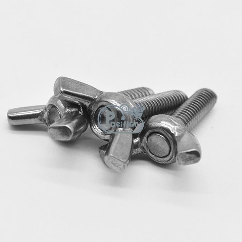 Bộ 5 Ốc Vít Tay Cánh Bướm M5 Bu Lông Thép Không Gỉ 304, Full Thread (M5X40mm)