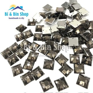 Đá Kết Vuông Đính Kết Trang Phục, Làm Phụ Kiện Thời Trang, Trang Trí Vương Miện