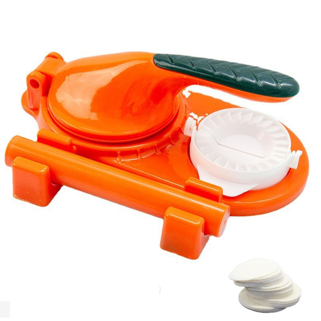 Dumpling Skin Maker with Press Molds Set Easy Highly Efficient Dumpling Wrappers Maker Press Pierogi Maker jiwvn
