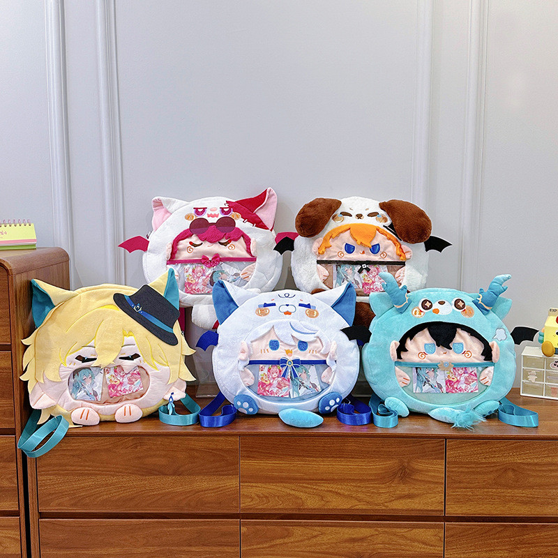 YT2 Bungo Đi Lạc Chó Sang Trọng Ba Lô Túi Đeo Vai Dung Tích Lớn Hoạt Hình Honkai Star Rail School Bag TY2
