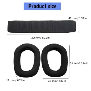 Treo cách ly tiếng ồn Đệm thay thế tai Muff Earpads Lưới vải cho tai nghe G435