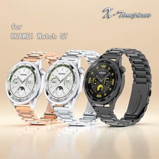 Dây đeo kim loại cho HUAWEI Watch GT 2 / 3 / 4 / 5 / 6 Runner Pro 41mm 42mm 43mm 46mm, Dây đeo đồng hồ bằng thép không gỉ Thể thao kinh doanh chống nước