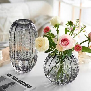 ☀Bình hoa thủy tinh sáng tạo sang trọng, xương rồng thủy canh, hoa tươi, trang trí nghệ thuật cho phòng khách và bàn làm việc