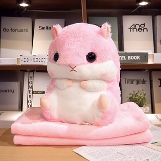 Gối Hamster Búp Bê Đệm Văn Phòng Ô Tô Gối Sinh Viên Ngủ Chăn Gối