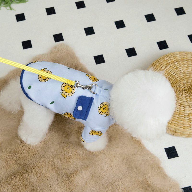 【Ready Stock】 2025 New Pet Clothing Dog Clothes New Pet Clothes Four-Legged Smile Four-Legged Sweater 524w