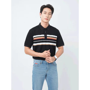 Áo thun Polo có túi VIETTIEN SMART CASUAL vải Cotton phom REGULAR VT00000395