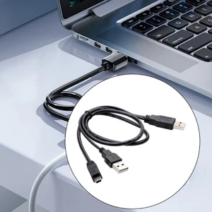 Cáp chia Y truyền dữ liệu tốc độ cao BTM Mini B sang USB A cho ổ đĩa ngoài