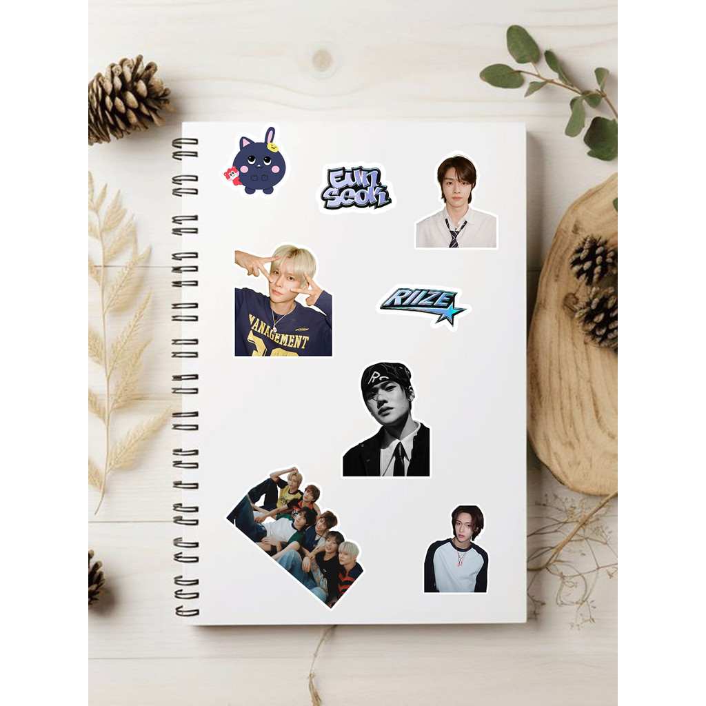 Bộ 50 RIIZE ODYSSEY Album SHOTARO EUNSEOK SUNGCHAN WONBIN SOHEE ANTON Sticker RIIZING: Epilogue Hành Lý Chống Nước Ảnh Notebook Điện Thoại Idol Sticker YM