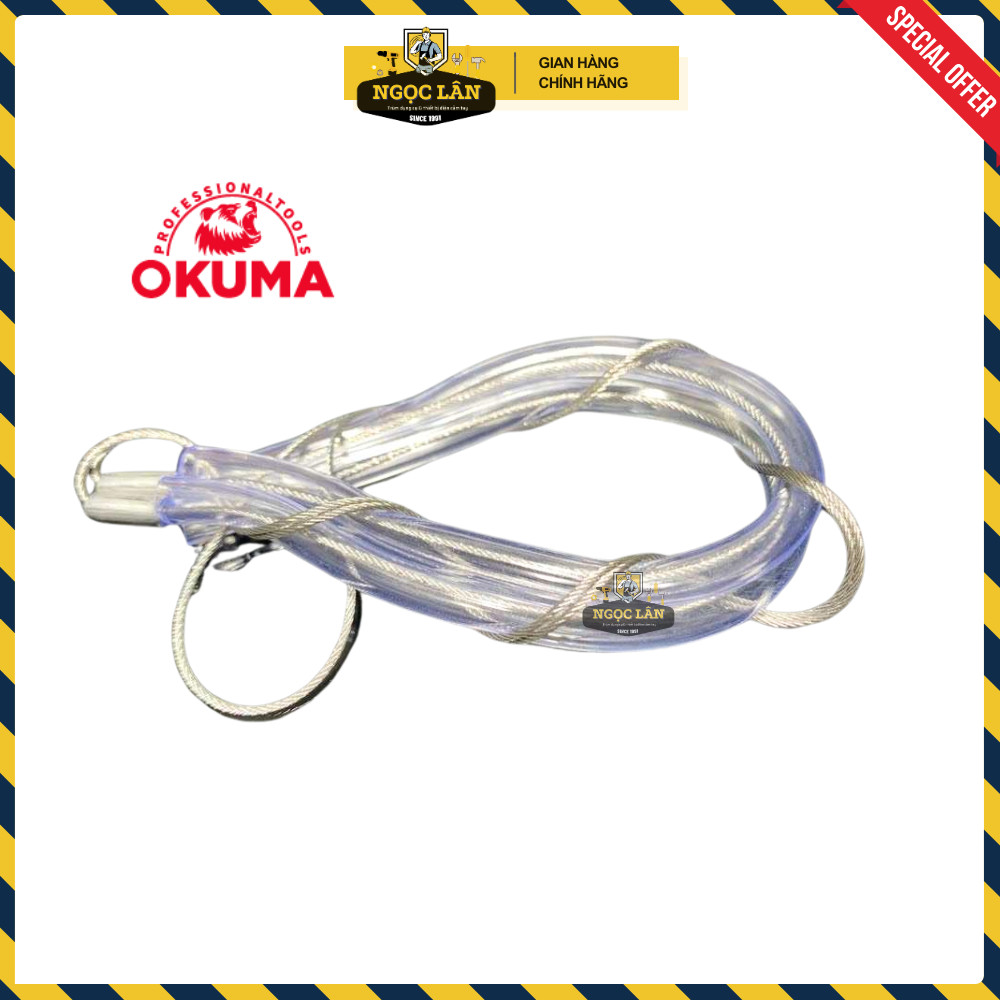 [Cao cấp] Dây cắt ống nước OKUMA chuyên dùng cắt ống khu vực chật hẹp (cắt ống phi đến 150mm)