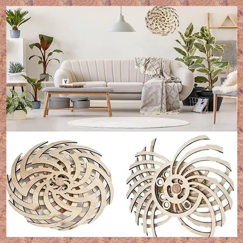 Handmade Retro Năng Động Điêu Khắc Nghệ Thuật Treo Tường Năng Động Cối Xay Gió Gỗ Trang Trí Nhà Thủ Công B (R F C V)