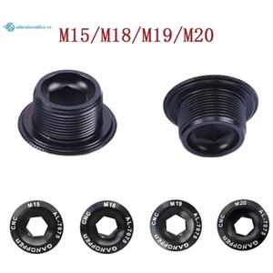 THÊM M15 M18 M19 M20 Hợp Kim Nhôm Quay Vít Xe Đạp Đường Bộ Crankset Nắp Bu Lông BSS