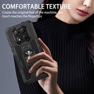 Dành Cho Redmi Note 14 Pro 4G / 5G Ốp điện thoại PC Cứng Mềm TPU Edge Bảo Vệ Camera Giá Đỡ Nhẫn Chân Đế Chống Sốc Mỏng Bao