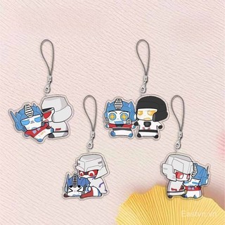 [Chìa khóa] Dây đeo điện thoại ngoại vi Anime Transformers, dây buộc, ba lô học sinh, hộp bút, phụ kiện sáng tạo, quà tặng chìa khóa cho bạn bè 8I3Y