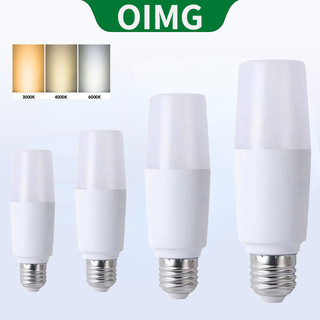 Bóng đèn LED hình trụ OIMG 5W 10W 15W 20W 220V E27 Giao diện 360 góc phát xạ ánh sáng Ánh sáng ấm 3000K Ánh sáng trắng 6000K có thể được sử dụng cho mục đích gia đình và thương mại
