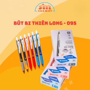 Combo 5/10/20 Bút Bi Thiên Long Buffer Ink 0.5mm, TL 095 | Viết Êm, Mực Đều – Chính Hãng Giá Rẻ