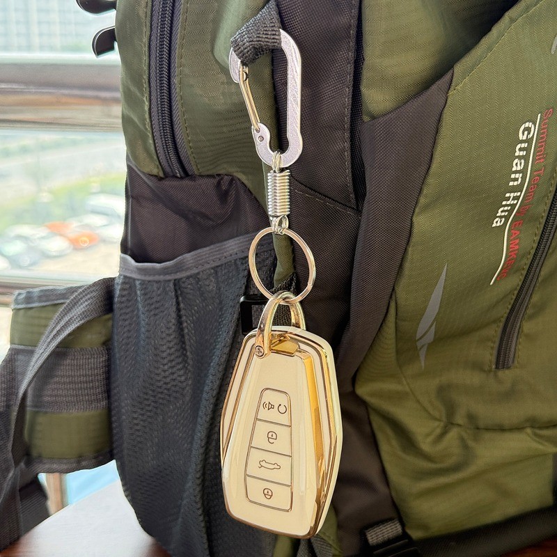 1 / 2 / 3 / 4 Móc khóa kim loại cầm tay đơn giản - Carabiner chất lượng cao - Hợp kim kẽm bền