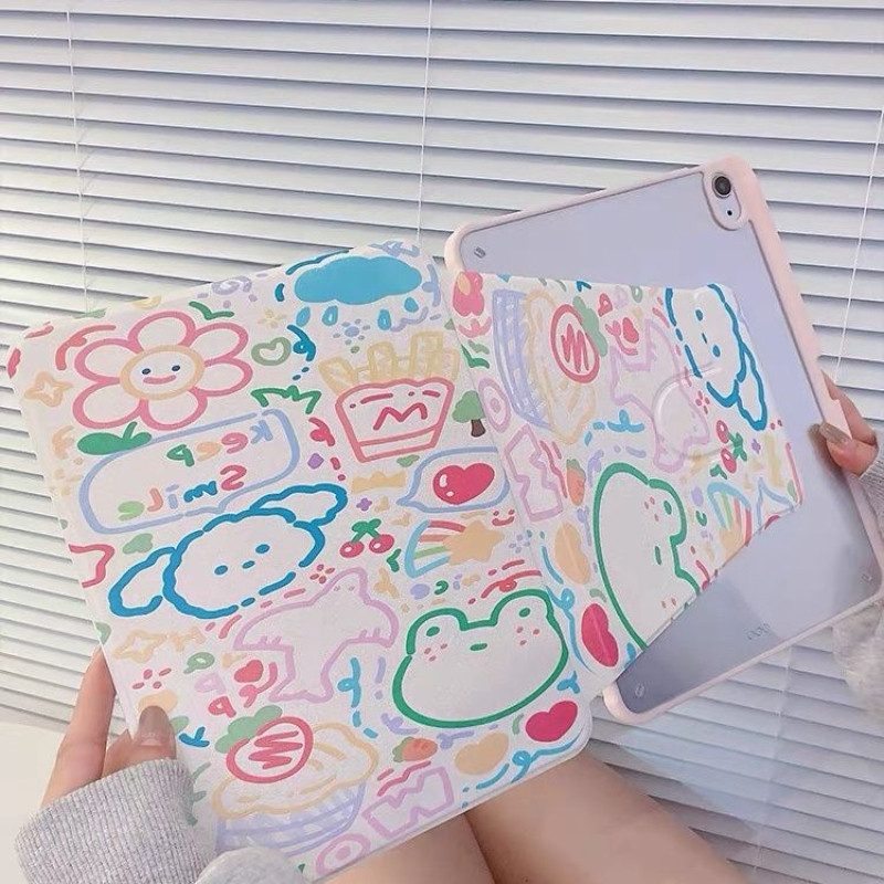Ốp Lưng Máy Tính Bảng Cho Samsung Galaxy Tab A7 lite S9plus / s10plus 12.4inch Tab A9 Plus S7plus / S8plus S10ULTRA Tab S6 lite 10.4inch S9 FE + Kiểu Sách Xoay Có Giá Đỡ Bút Chì