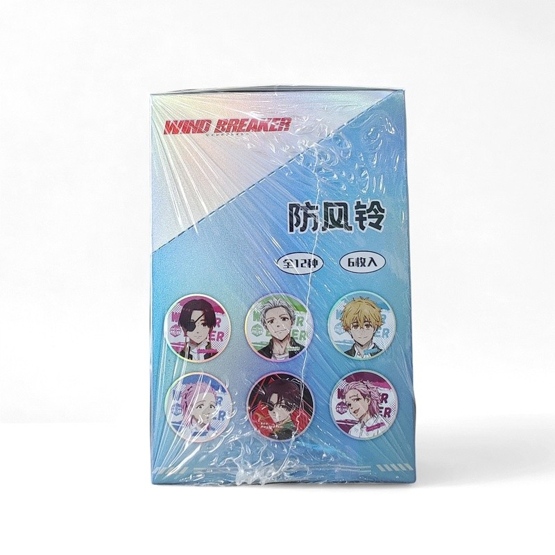 Câu lạc bộ chủ nhà trường trung học Ouran BREAKER Jujutsu Kaisen Haikyuu!! 6 Chiếc Anime Huy Hiệu Hộp Mù | Chân 75mm + Thẻ PVC Kamisama Kiss Touken Ranbu Bungo Chó Đi Lạc