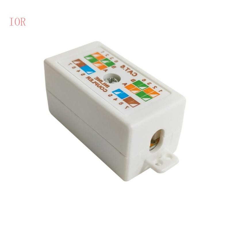 IOR Cat6 Hộp nối RJ45 Mối nối Đầu nối loại đục lỗ không được che chắn cho phụ kiện cáp Ethernet Cat6